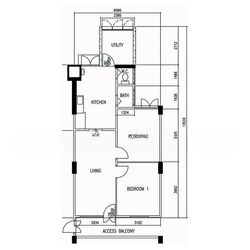 Blk 1 MARSILING DRIVE (Woodlands), HDB 3 Rooms #606430411